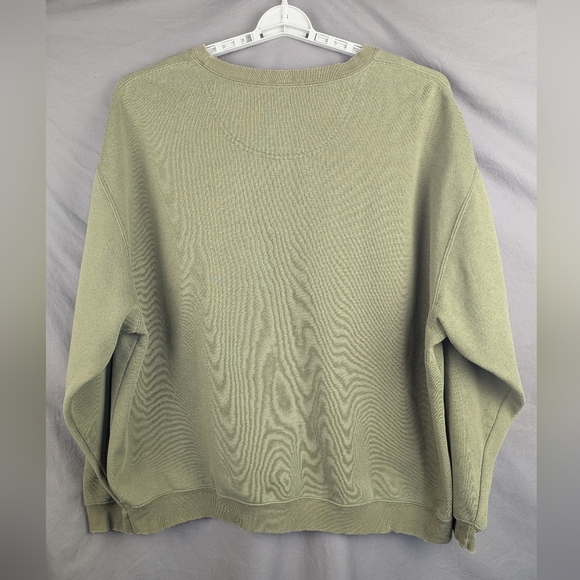 Cabelas XXL sweatshirt With Spellout Olive Green Embroidered - Picture 9 of 11